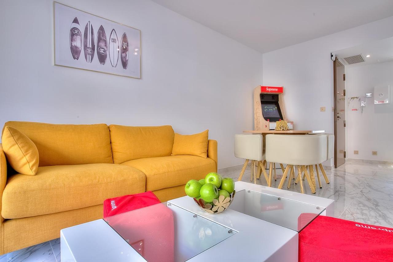 Luxury 4 Stars Apartment With 2 Terraces, Cannes Croisette Kültér fotó