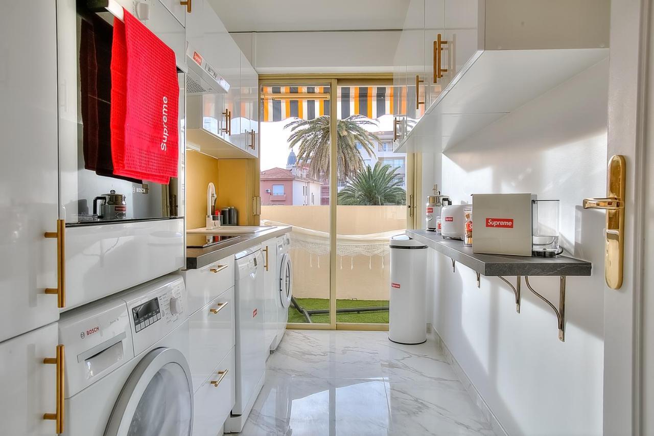 Luxury 4 Stars Apartment With 2 Terraces, Cannes Croisette Kültér fotó