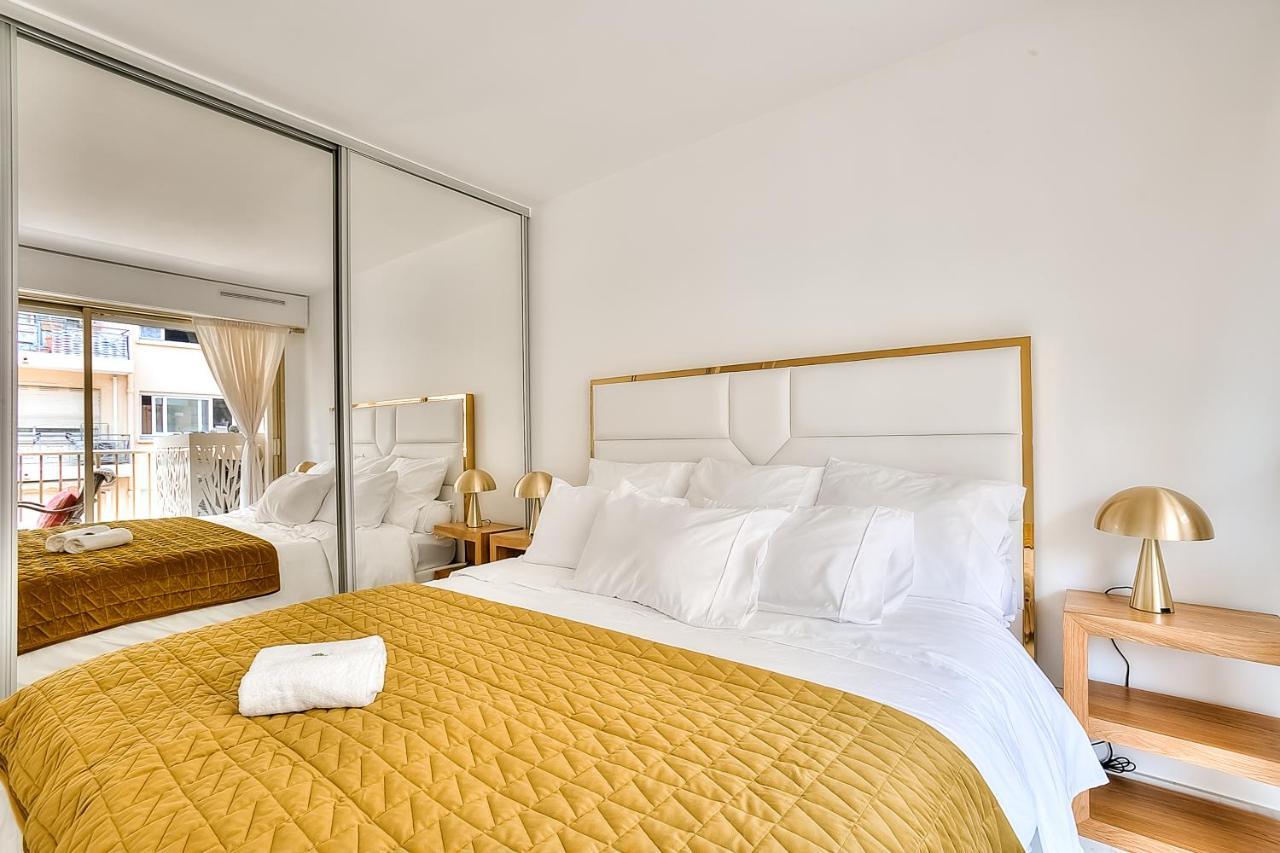 Luxury 4 Stars Apartment With 2 Terraces, Cannes Croisette Kültér fotó
